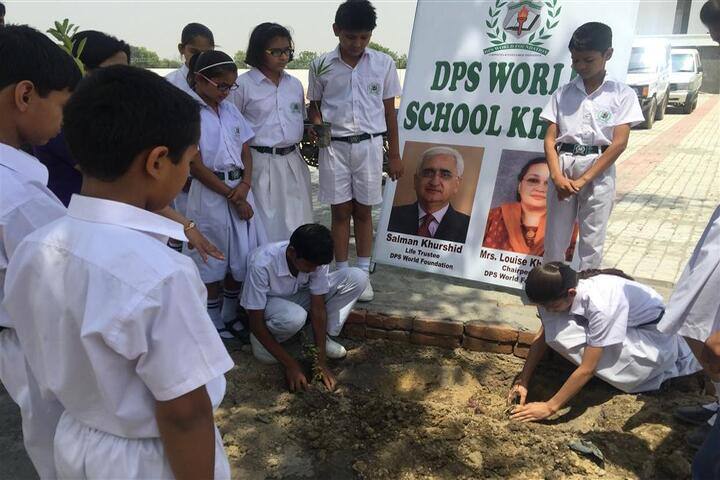DPS World School-Tree Plantation