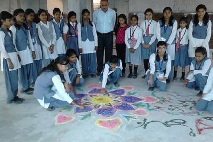Dr Lokman Das Public School-Events rangoli