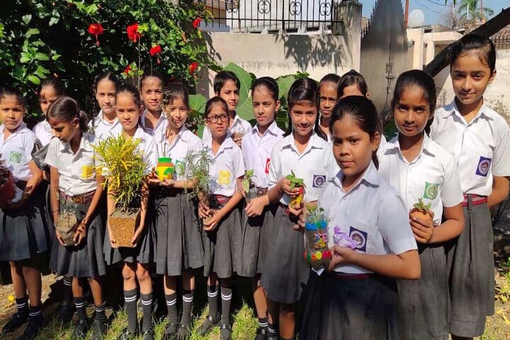 Dr Virendra Swarup Education Centre-Planting Tree