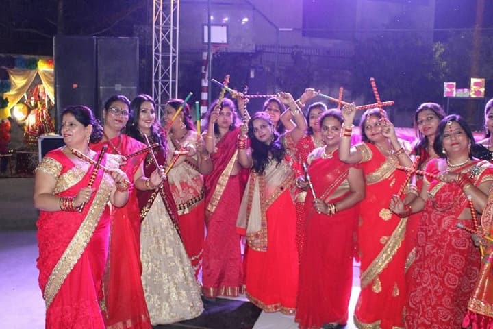 Durga Prasad Vidya Niketan-Events dandiya
