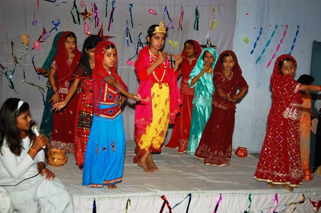 Engineers Colony Sr Sec School-Krishnastami Celebrations