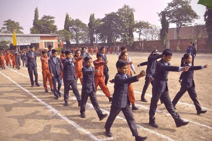 Gandhi International Public School-March Past