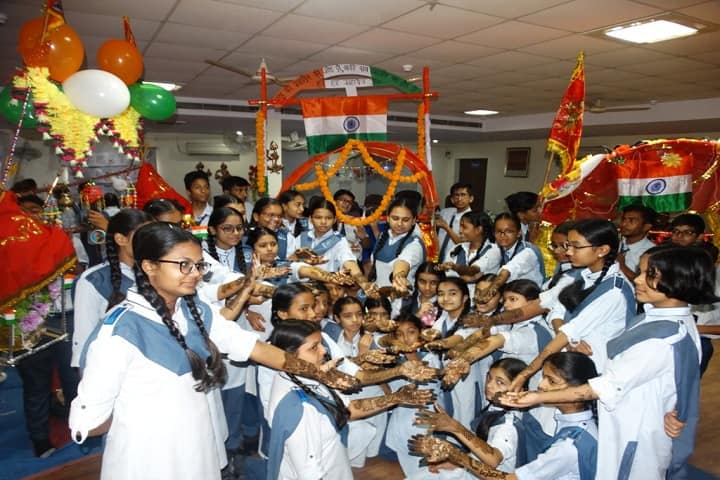Gandhi Nagar Public School-Mehendi Competition