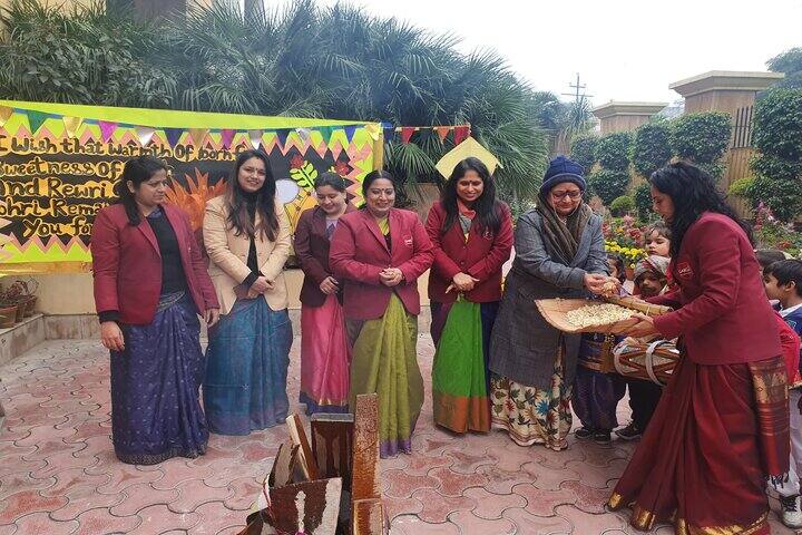 Gargi Girls School-Lohri Celebration