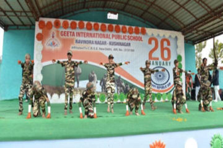Geeta International Public School-Republic Day