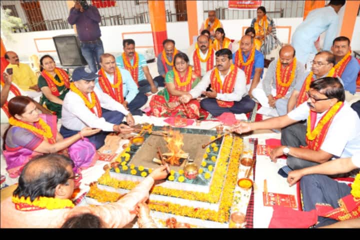 Sita Ram Dav Public School-Pooja