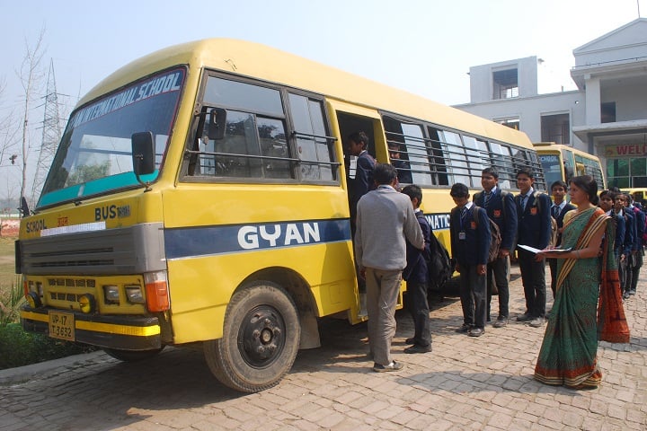 Gyan International School-Bus
