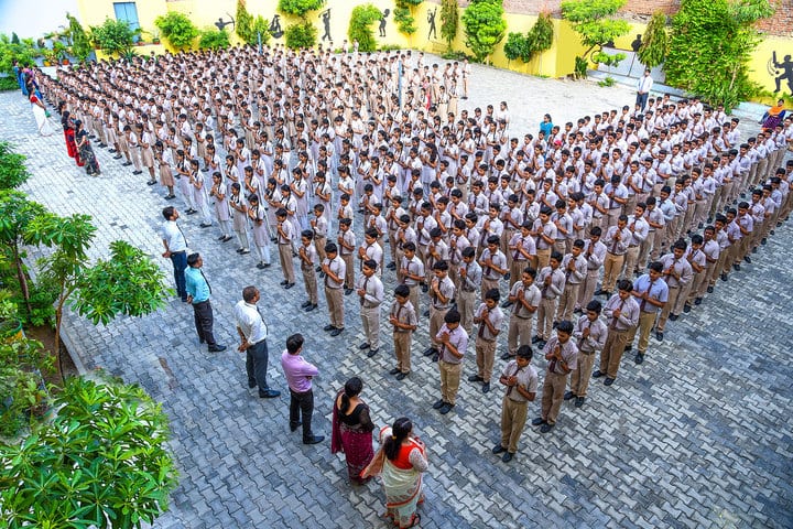 Gyan Sthaly Public School-Morning Assembly