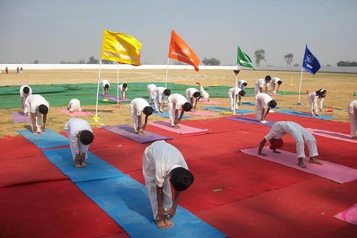 H P International School-Yoga Activity