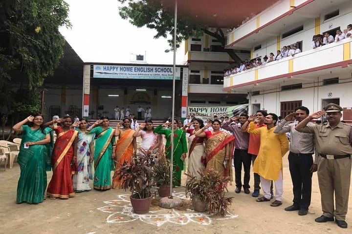 Happy Home English School-Republic Day
