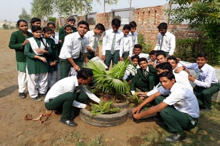 Hare Krishna Public School-Tree Plantation