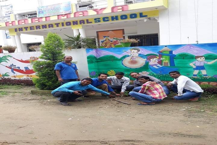 Hari Maya International School-Tree Plantation