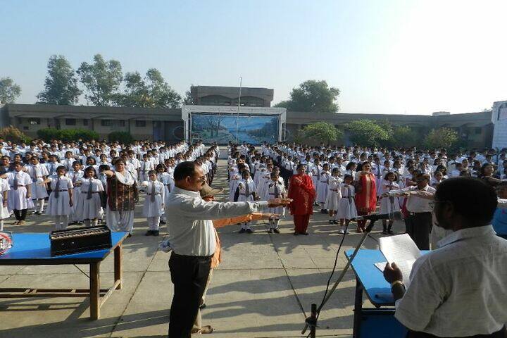 Jawahar Navodya Vidyalaya-Morning Assembly