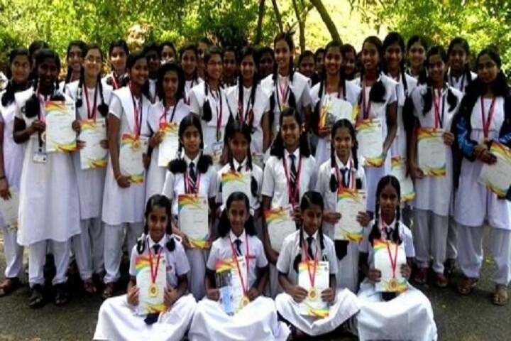 Jawahar Navodaya Vidyalaya-Students with Certificates