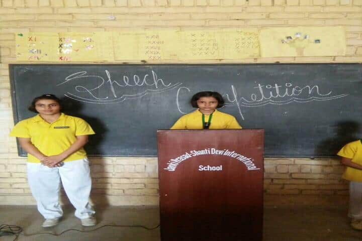 Jp-Sd International School-Speech Competition