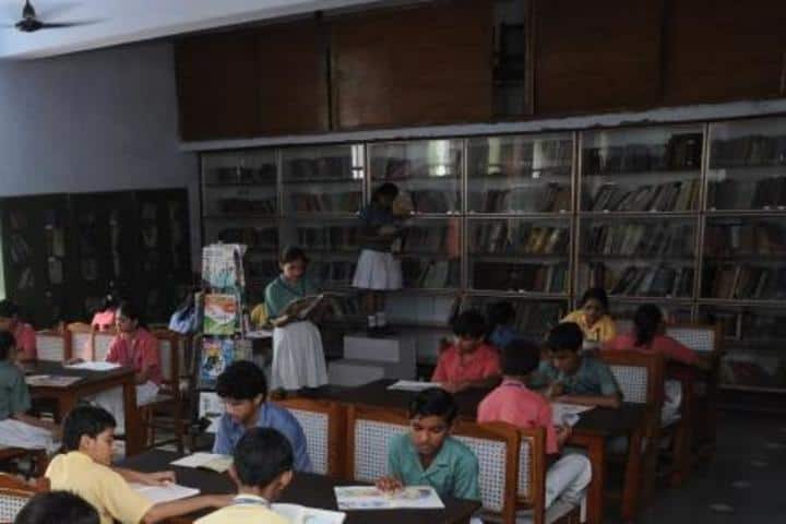K D B Public School-Library