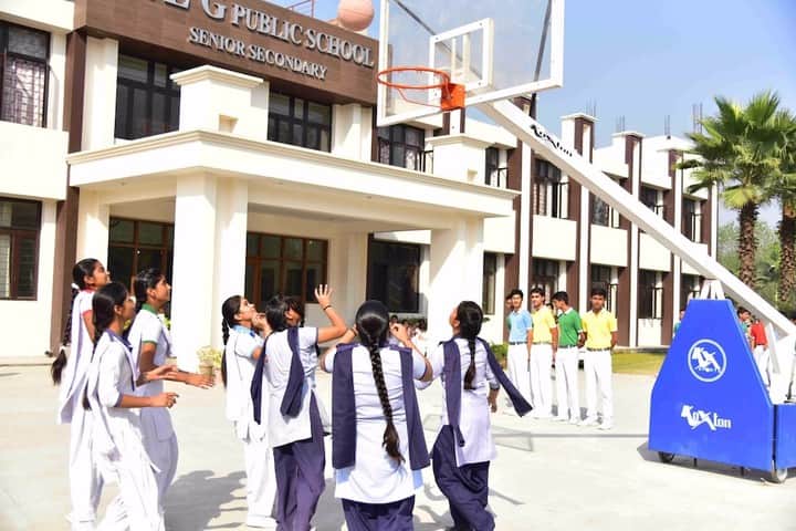 K. L. G. Public School-Basketball Court
