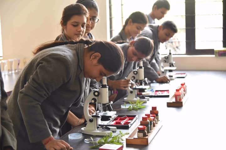 K. L. G. Public School-Biology Lab