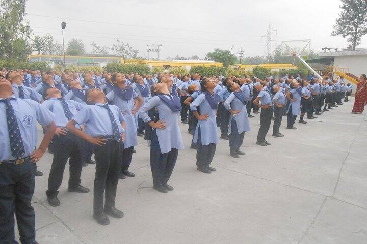 K. L. G. Public School-Yoga Day