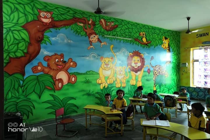 K D International School-Pre Primary Classroom