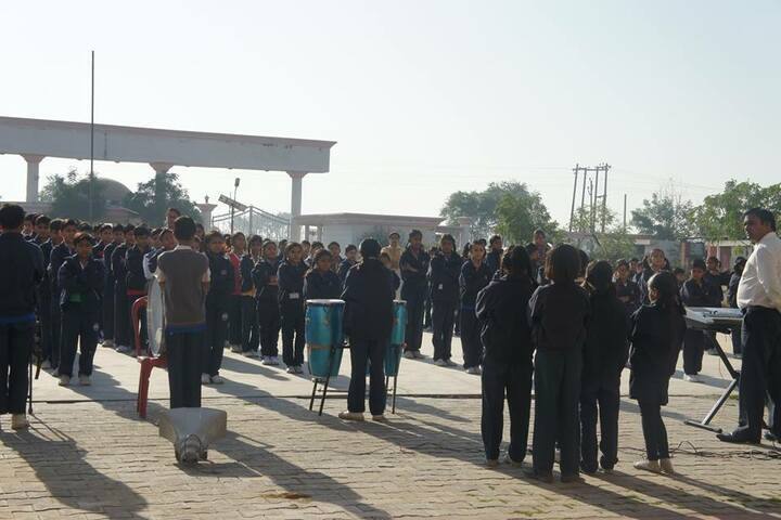 K.N.International School-Assembly View