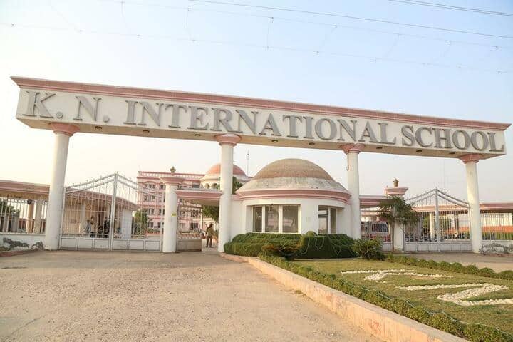 K.N.International School-School Entrance View
