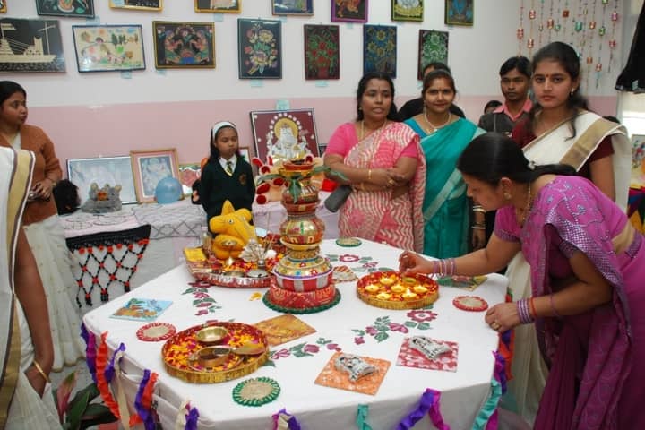 Keshari Devi Kanoria Vidya Mandir-Festival Celebration