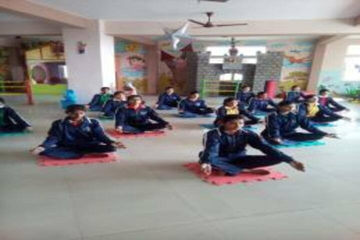 Krishna Public School-Yoga Class