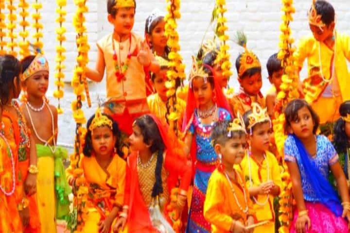 Lala Shambu Dayal Dav Public School-Janmashtami Celebration