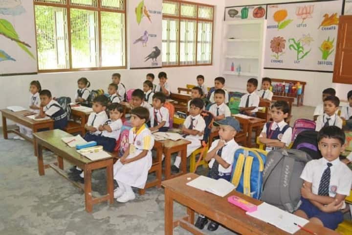 Little Flower School-Kids Classroom