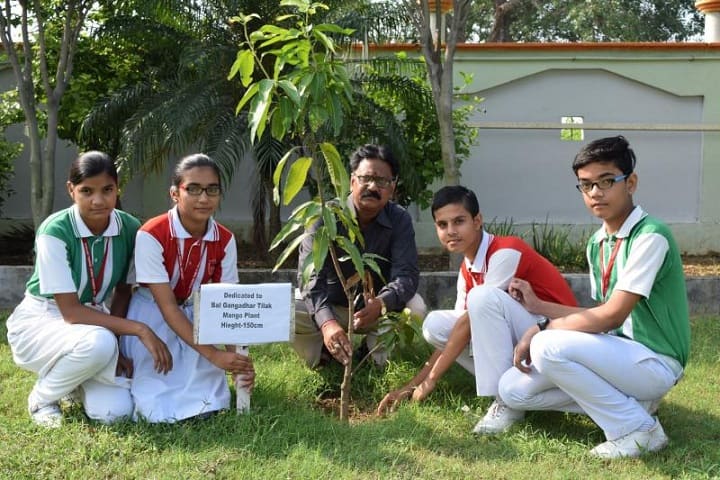 Lord Krishna Public School-Tree Plantation