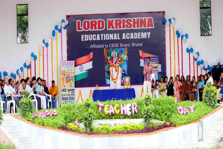 Lord Krishna Public School-Teachers Day Celebrations