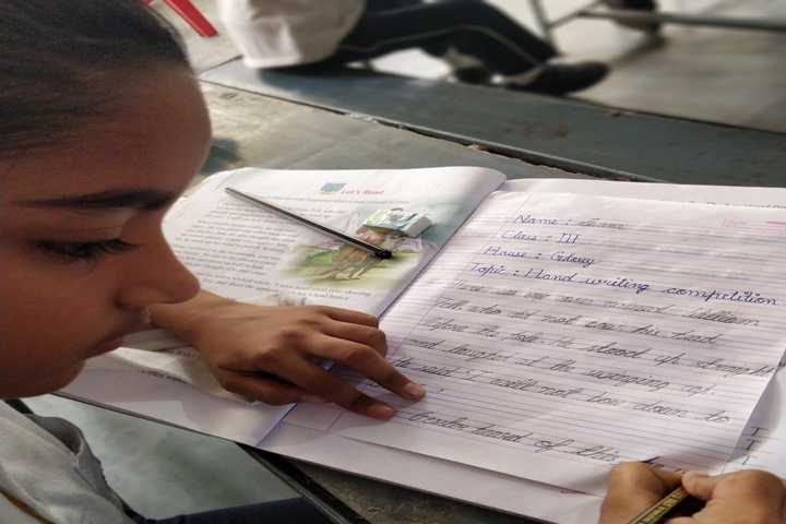 Loyola International School-Handwriting