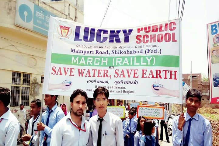 Lucky Public School-Rally Campaign