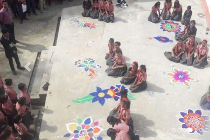 Sutara Mehi Mission School-Rangoli Competition