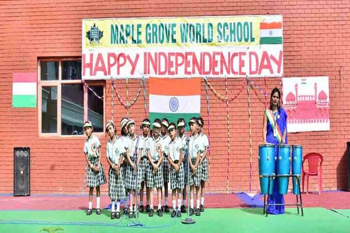 Maple Grove World School-Idependence Day