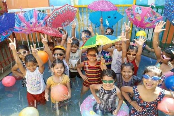 Meerut Public Girls School-Water Splash
