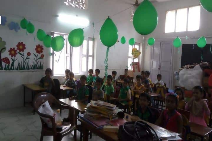 Mirzapur Lions Public School-Classroom Decoration Activity
