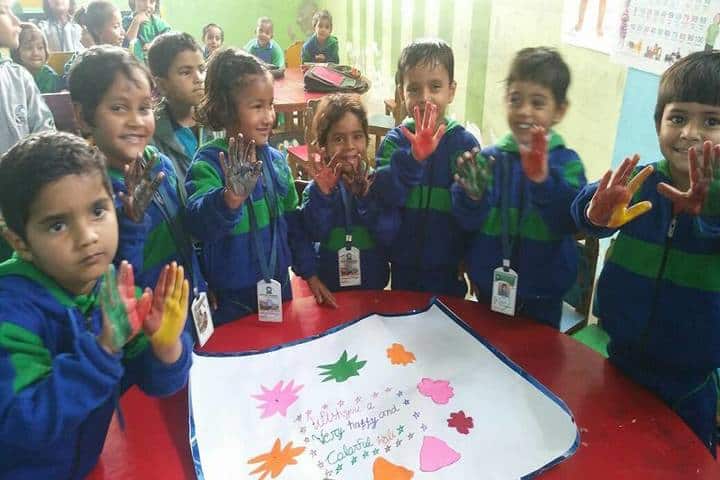 Mother Academy - holi celebrations