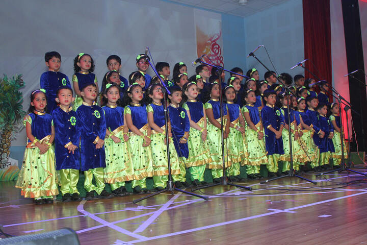 Mother Land Public School-Singing Activity