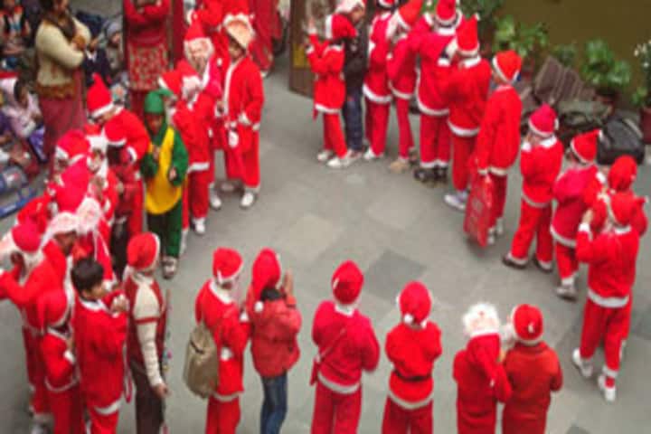 Motherland Public School-Christmas celebrations