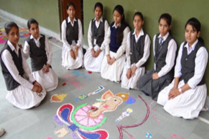 Motherland Public School-Rangoli event