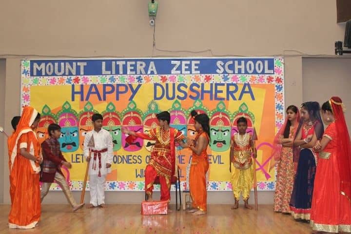 Mount Litera Zee School-Dusshera Celebrations