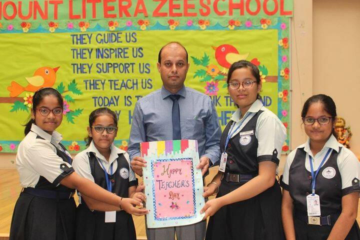 Mount Litera Zee School-Teachers Day