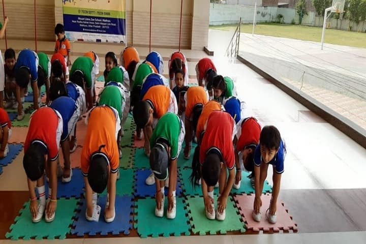 Mount Litera Zee School-Yoga Activity