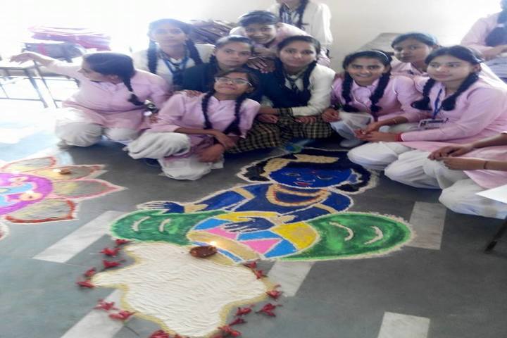 Narayan Savitri Public School-Rangoli Event