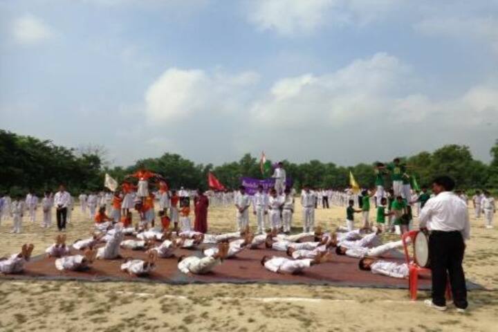 Narendra Deva Dav Public School-Yoga Activity