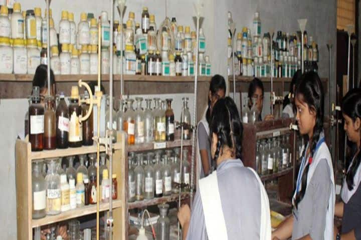 Nav Jeevan Mission School - Chemistry lab