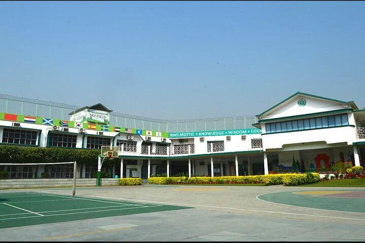 Nehru World School-Assembly Ground