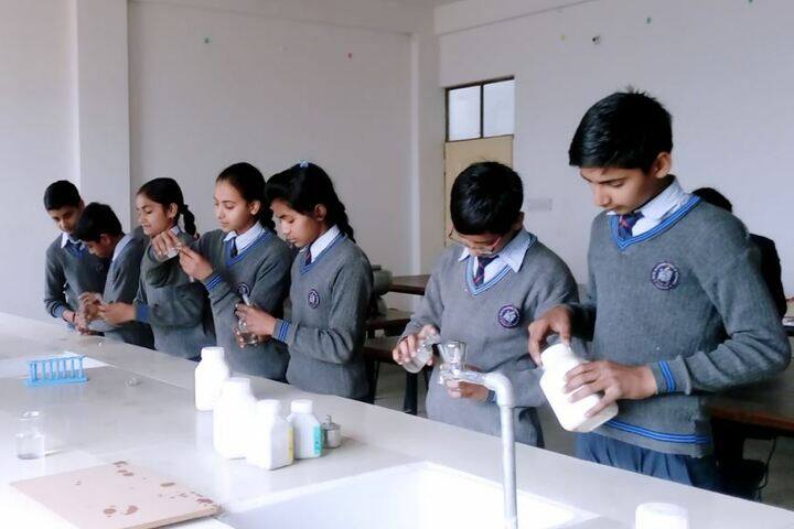 New Blooms Public School-Chemistry Lab